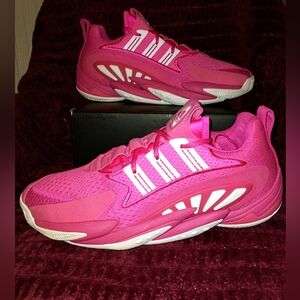 **Adidas**Rare Crazy BYW 2.0 (Kay Yow Boost) UNRELEASED Pink/Wht sneakers